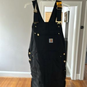 Firm Duck insulated bib size large loose fit.